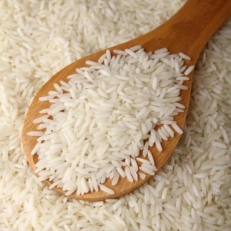 Premium rice grains visual